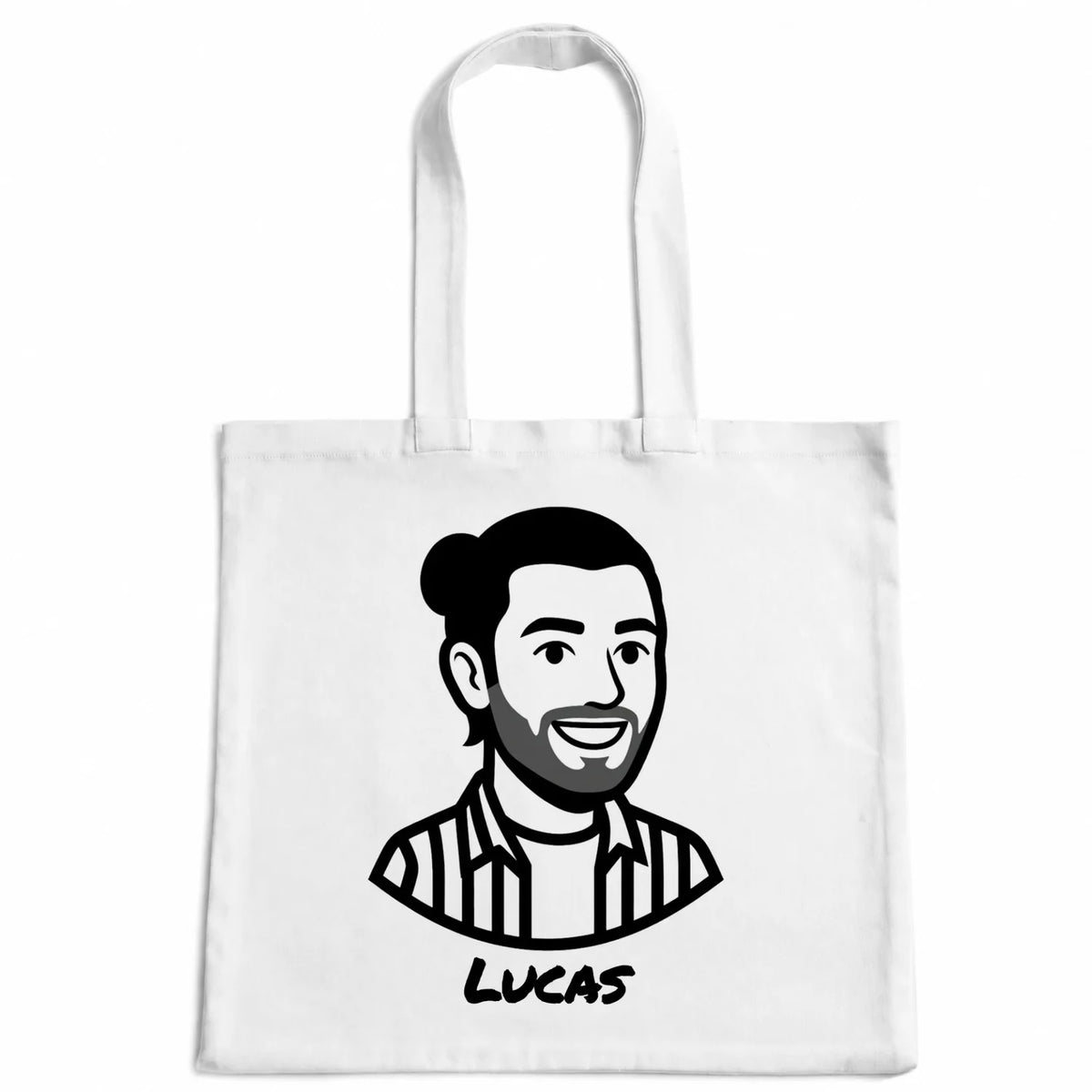 Custom "Avatar Ink" tote bag