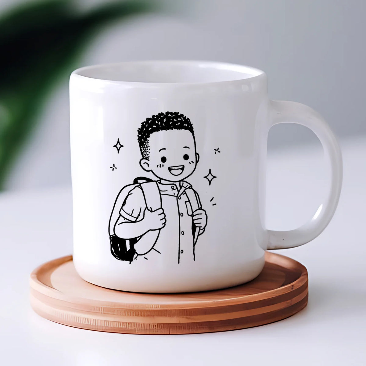 Mug personnalisé "Doodle Ink"