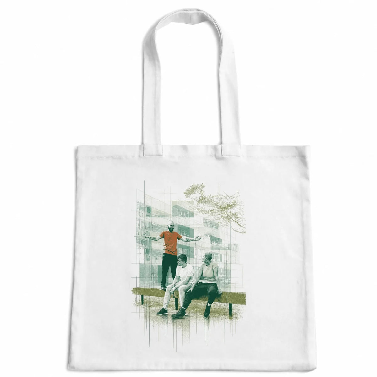 Tote bag personnalisé "Strata"