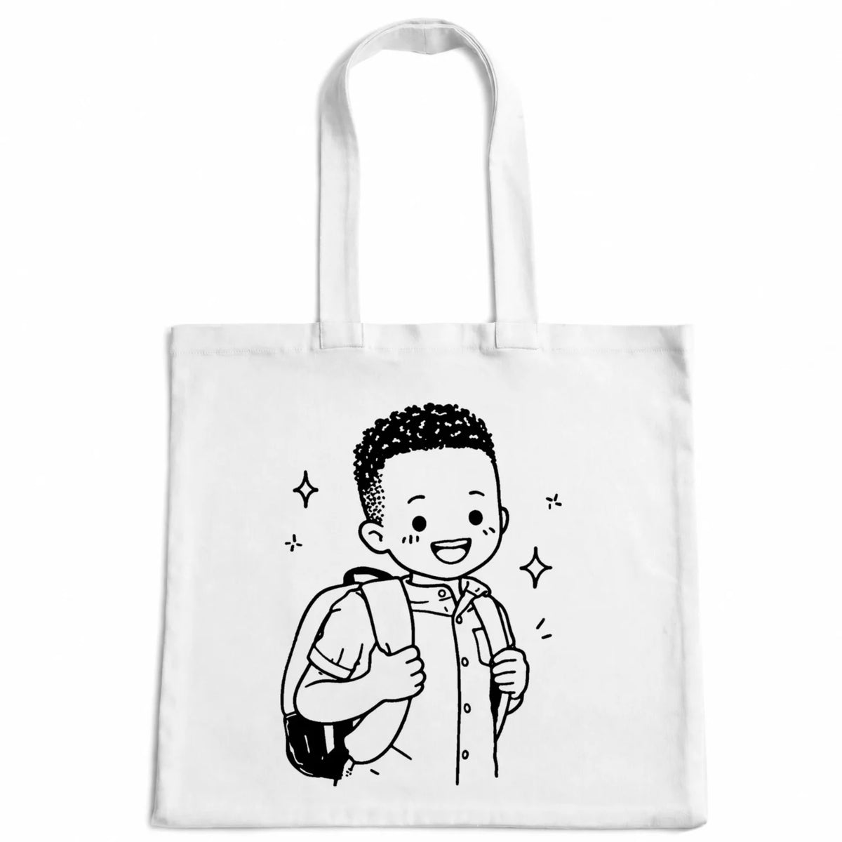 Tote bag personnalisé "Doodle Ink"