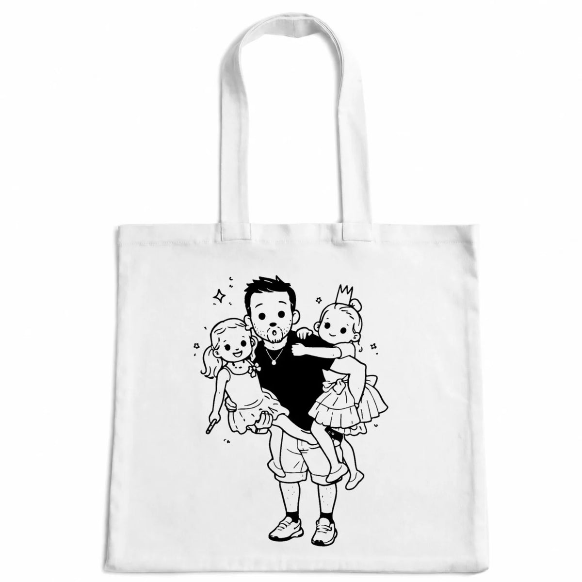 Tote bag personnalisé "Doodle Ink"