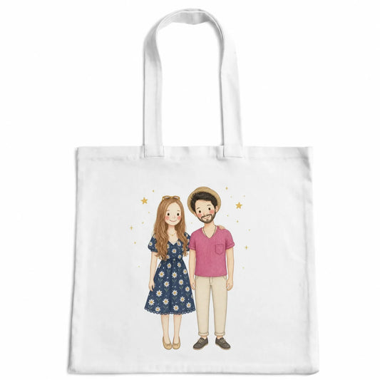 Custom "Wonder" tote bag