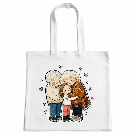 Custom "Cuddle" tote bag