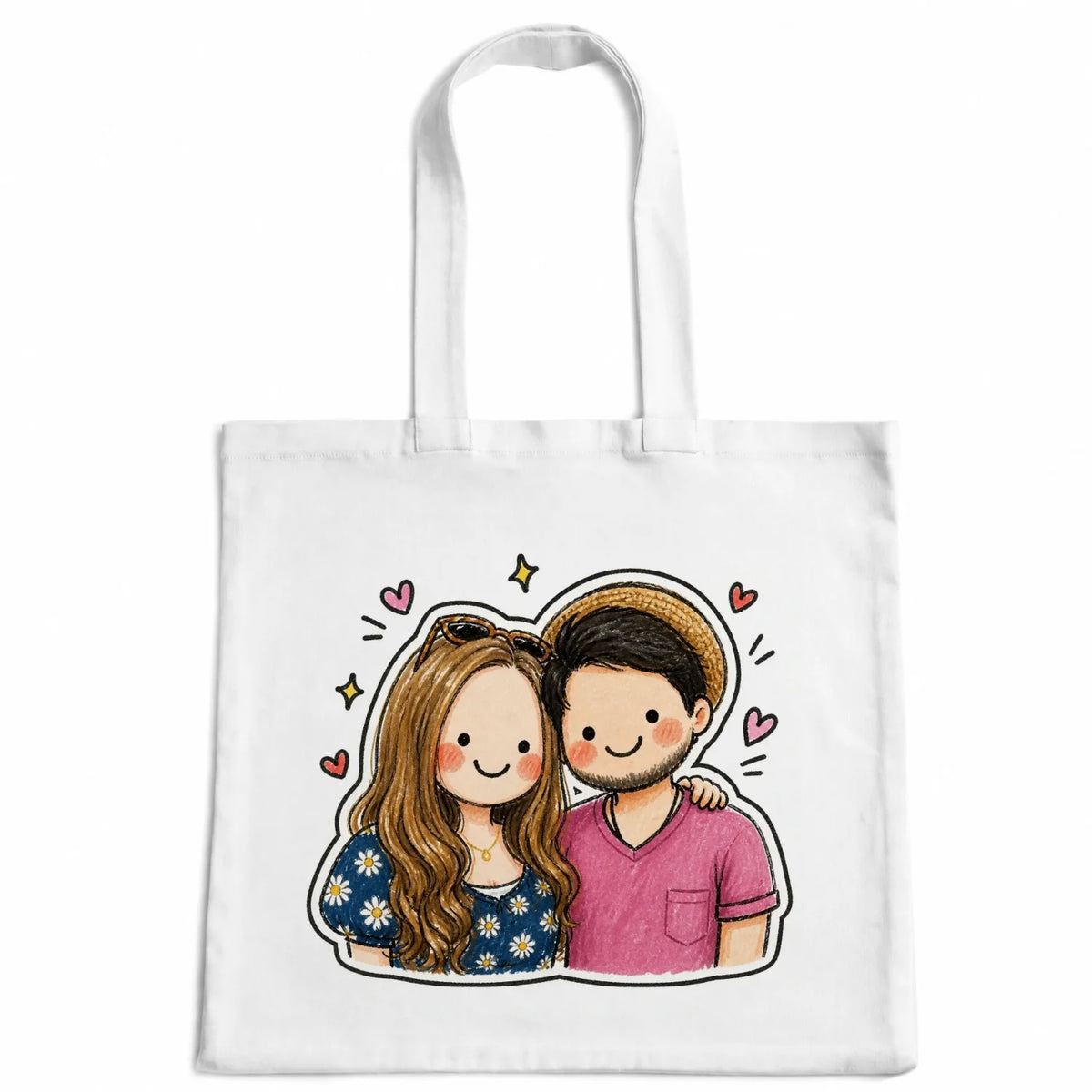 Custom "Cuddle" tote bag