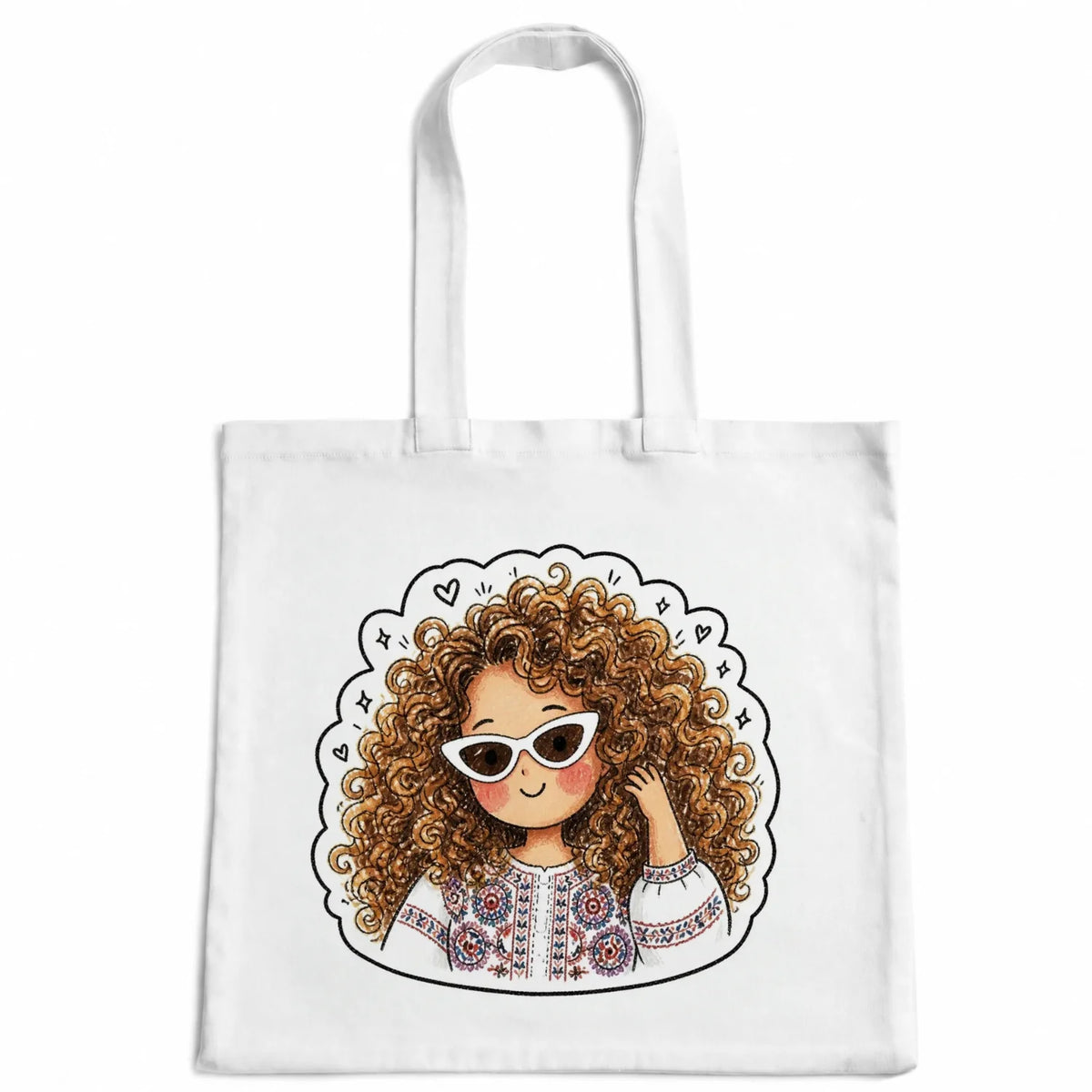 Custom "Cuddle" tote bag