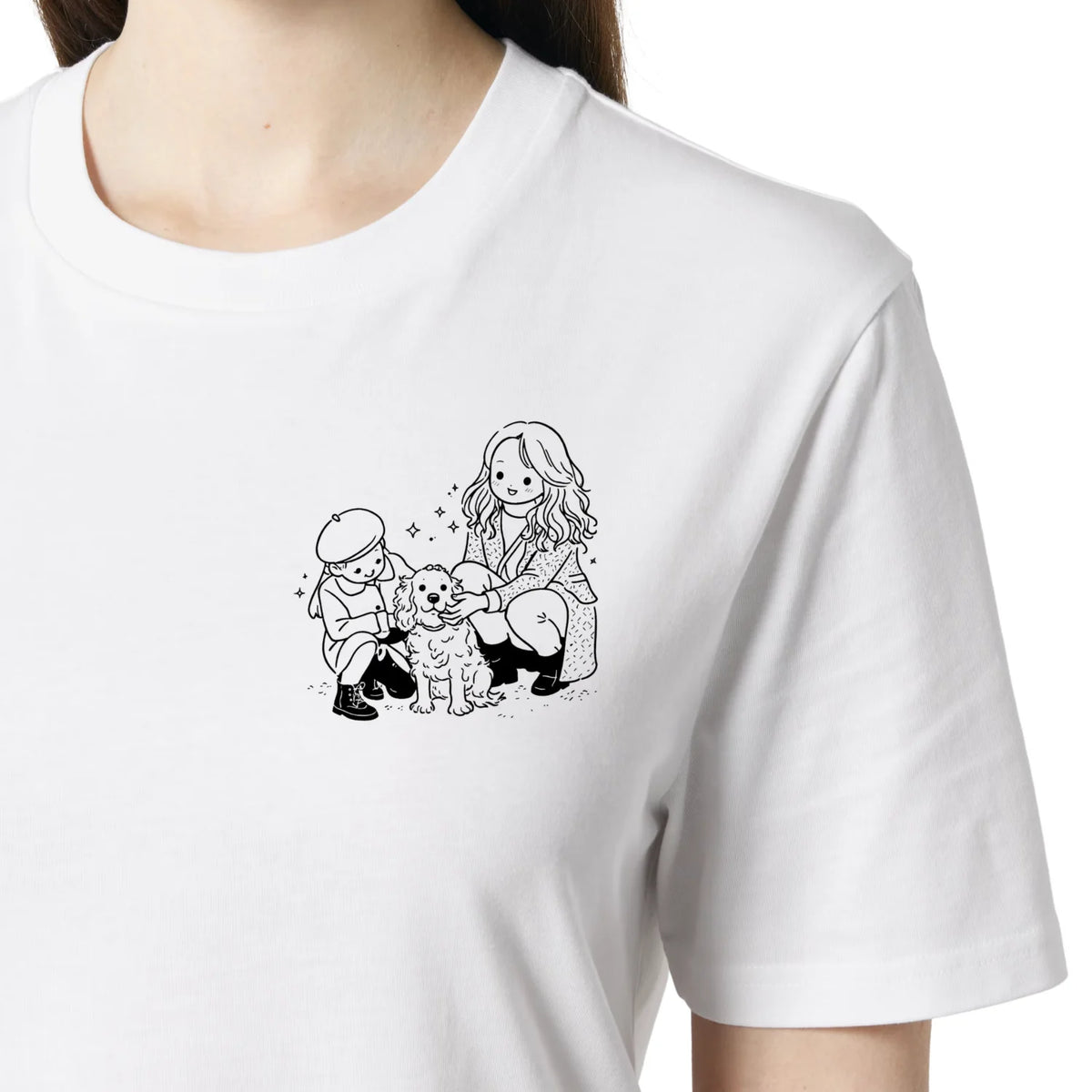 T-shirt personnalisé "Doodle Ink"