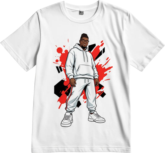 T-shirt personnalisé "Unshaken"