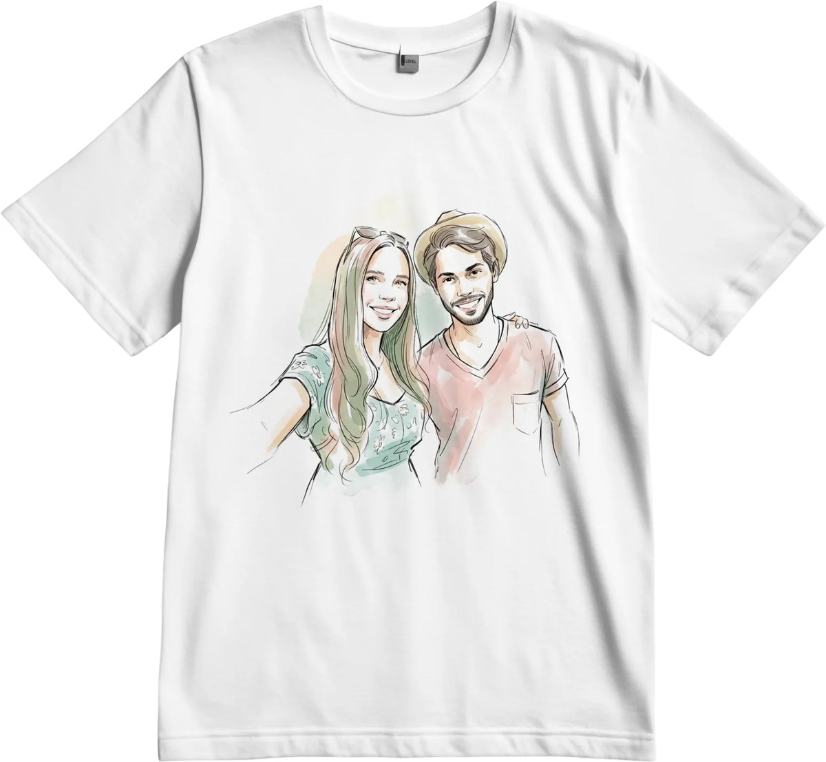 T-shirt personnalisé "Wash"